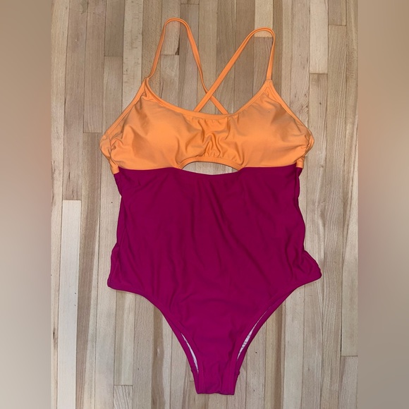 Kona Sol Swim Kona Sol Color Block Swimsuit Poshmark